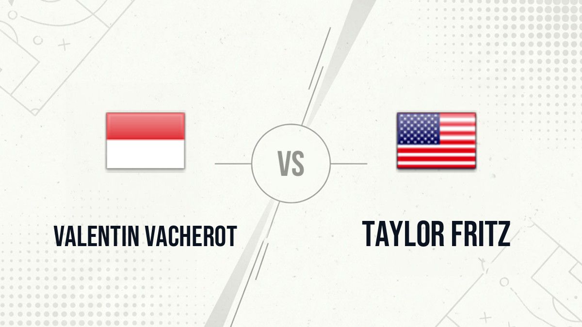 Pronostic Valentin Vacherot Taylor Fritz