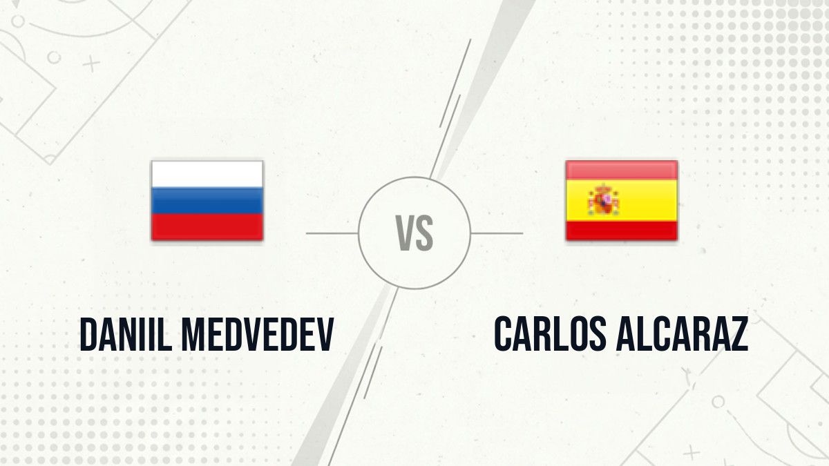 Pronostic Daniil Medvedev Carlos Alcaraz