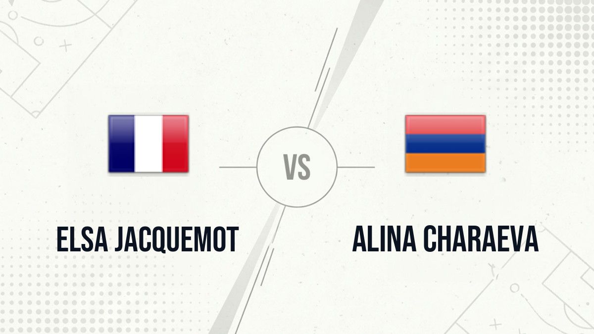 Pronostic Elsa Jacquemot Alina Charaeva