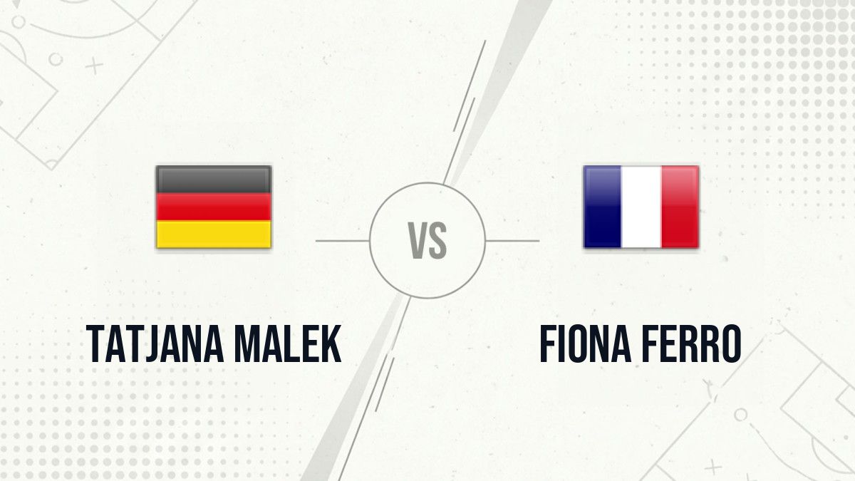 Pronostic Tatjana Malek Fiona Ferro