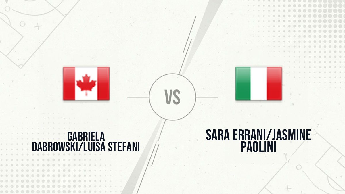 Pronostic Gabriela Dabrowski/Luisa Stefani Sara Errani/Jasmine Paolini