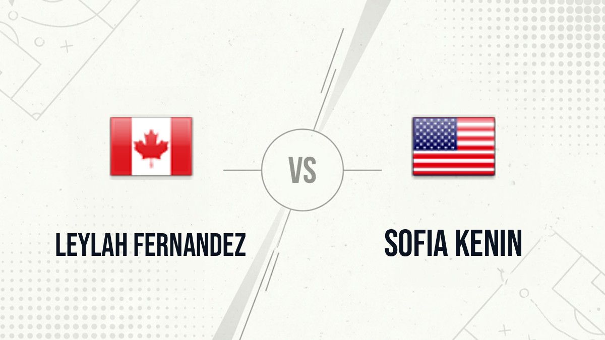 Pronostic Leylah Fernandez Sofia Kenin