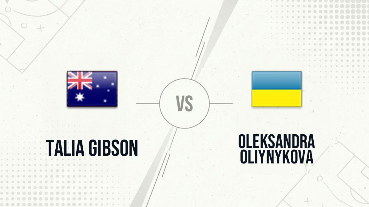 Pronostic Talia Gibson Oleksandra Oliynykova