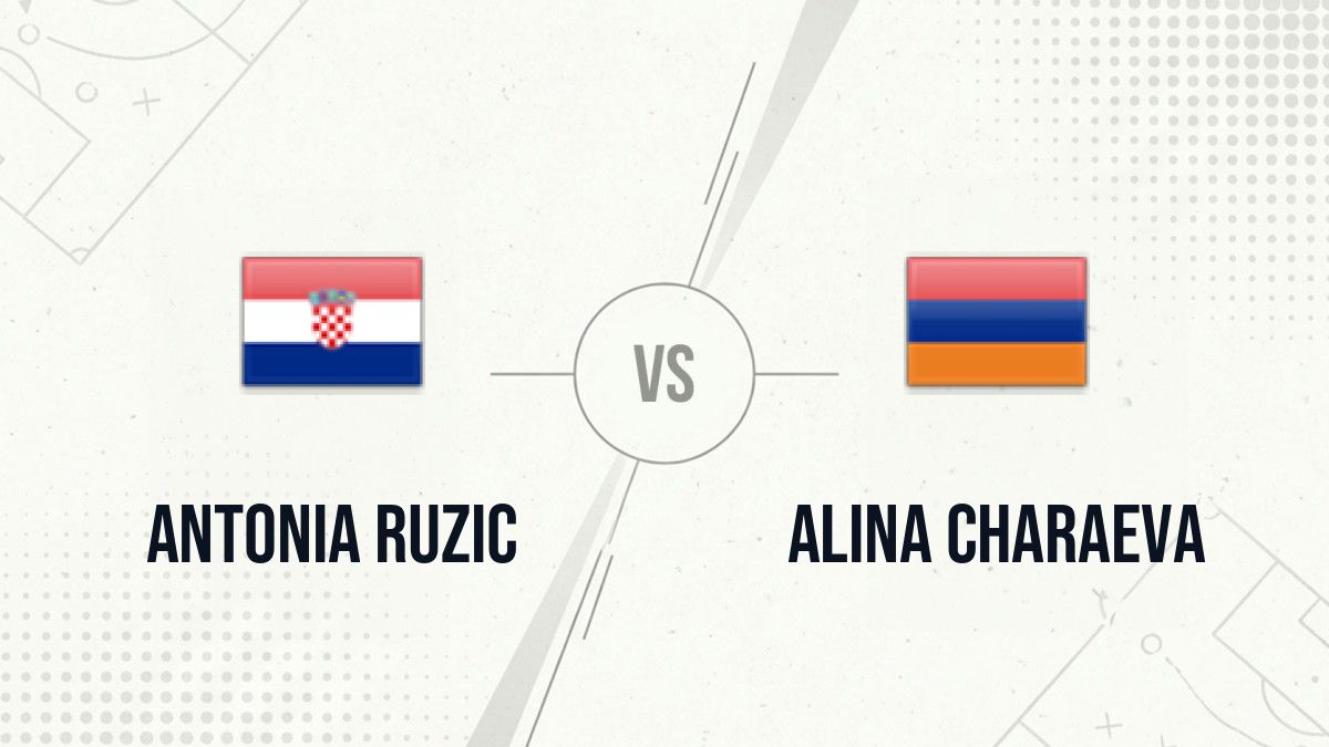 Pronostic Antonia Ruzic Alina Charaeva