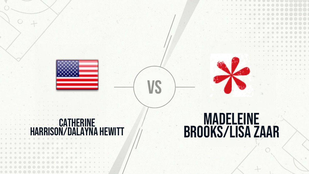 Pronostic Catherine Harrison/Dalayna Hewitt Madeleine Brooks/Lisa Zaar