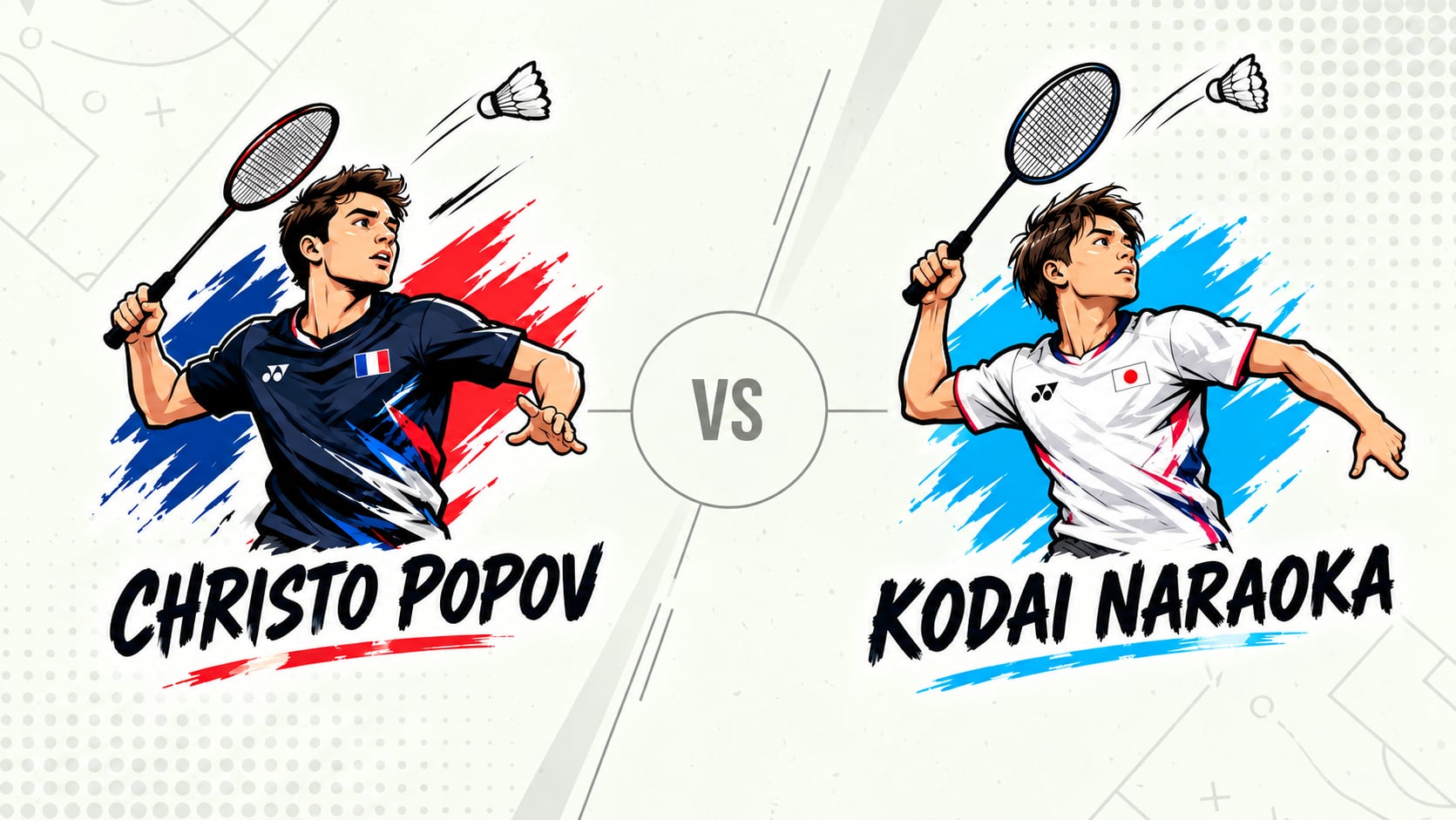 Pronostic Christo Popov Kodai Naraoka - Open de France de Badminton - Quart de finale - 23/10/2026