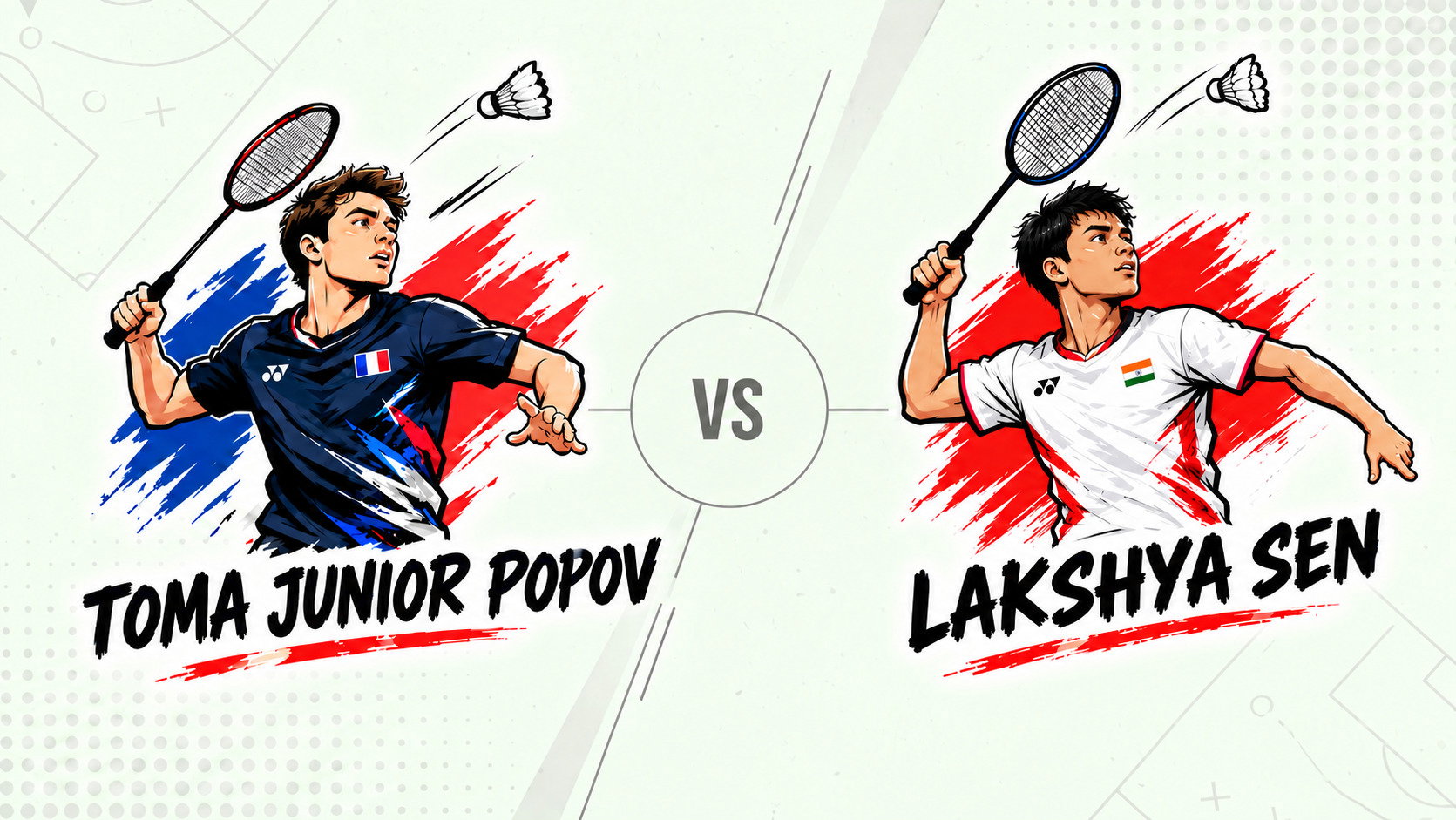Pronostic Toma Junior Popov Lakshya Sen - Open d'Allemagne de Badminton - Demi-finale - 31/10/2026
