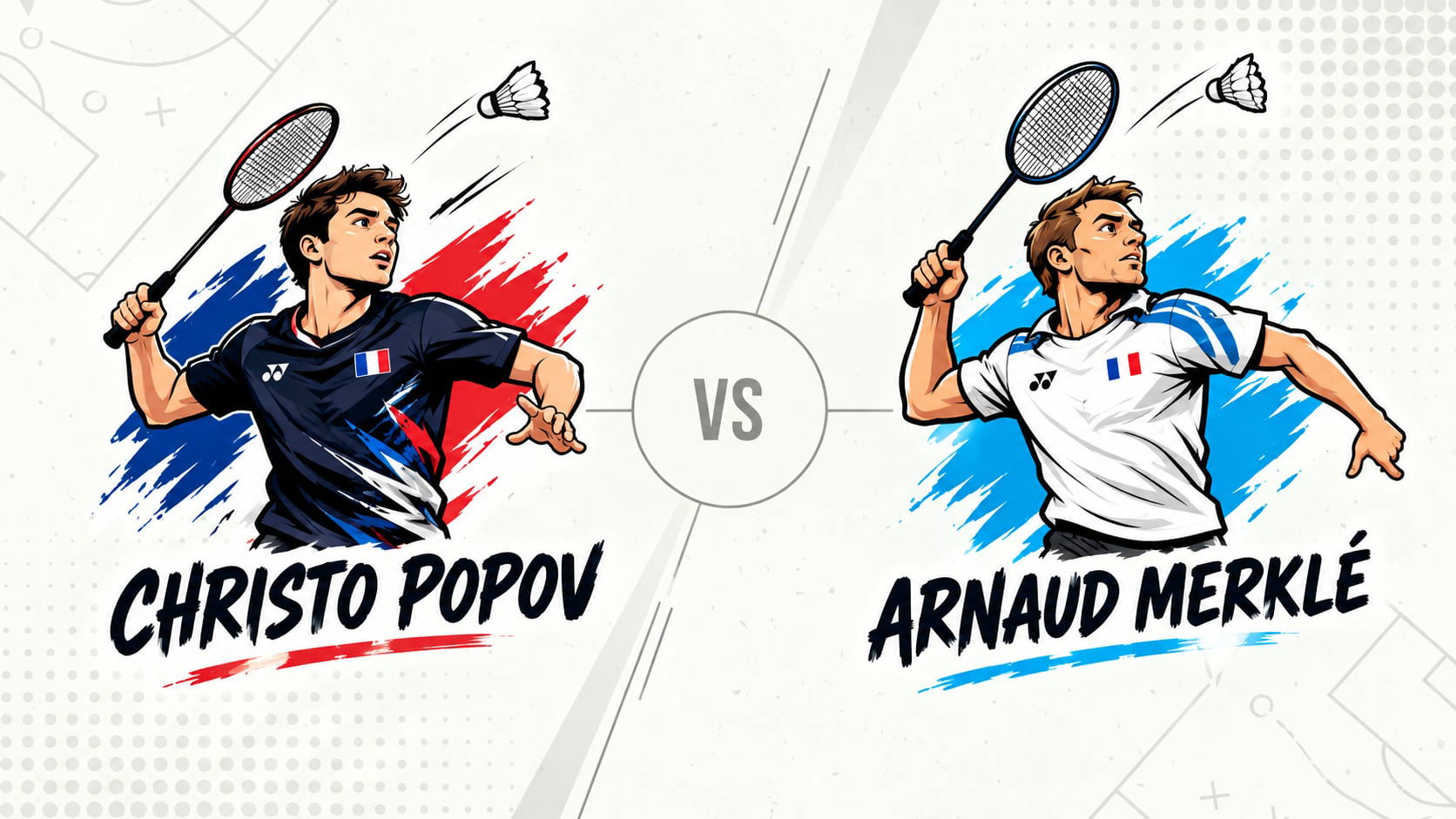 Pronostic Arnaud Merklé Toma Junior Popov - Open d'Allemagne de Badminton - Quart de finale - 30/10/2026