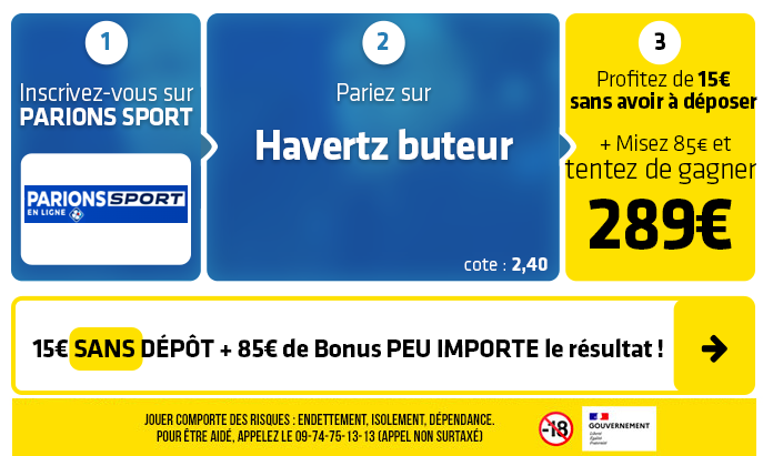 parionssport en ligne 100 euros offerts