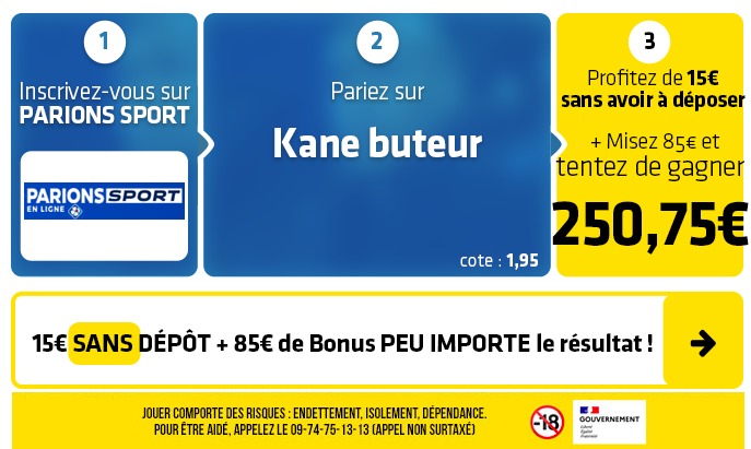 parionssport en ligne 100 euros offerts