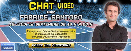 Fabrice Santoro vous aide à parier sur ParionsWeb
