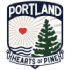 Logo Portland Hearts of Pine