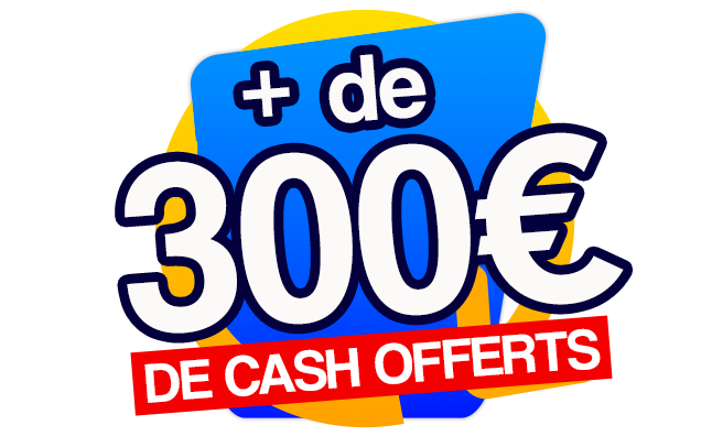 cashback RDJ + de 300€