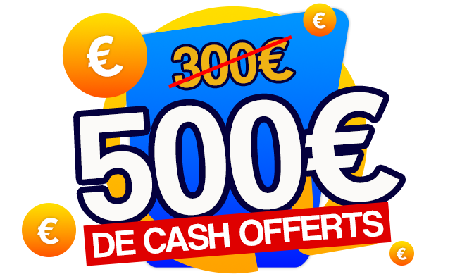 cashback RDJ 500€